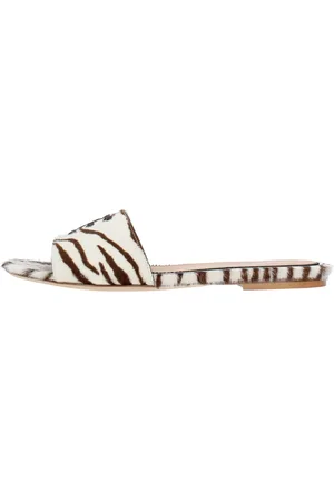 ERMANNO SCERVINO Schoenen, Dames, Bruin, 37 EU, Slippers