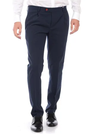 D.A. Daniele Alessandrini Broeken, Heren, Blauw, S, Katoen, Jeans
