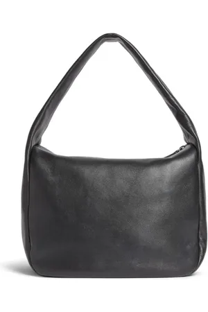 Dsquared2 Tassen, Dames, Zwart, ONE Size, Logo-geprägte Ledertasche