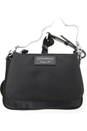 Emporio Armani Tassen, Dames, Zwart, ONE Size, Nera Schoudertas