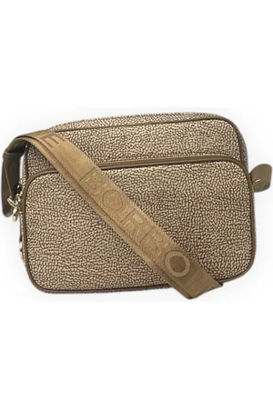 Borbonese Tassen, Dames, Bruin, ONE Size, Crossbody Camera Tas