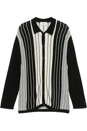 LANEUS Overhemden, Heren, Veelkleurig, S, Verticale Streep Klassieke Kraag Shirt