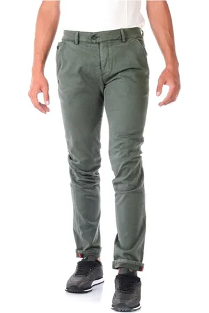 D.A. Daniele Alessandrini Broeken, Heren, Groen, W30, Katoen, Jeans