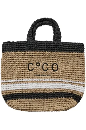 Co`Couture Tassen, Dames, , ONE Size, Handgeweven Shopper Tas van Stro
