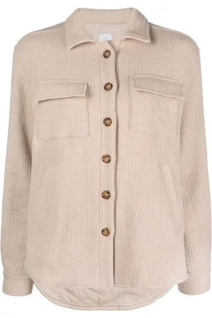 ELEVENTY Jassen, Dames, , S, Wol, Casual Wollen Nylon Jas