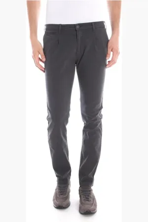 D.A. Daniele Alessandrini Broeken, Heren, Bruin, W36, Katoen, Jeans