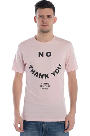 D.A. Daniele Alessandrini Tops, Heren, Roze, M, Katoen, Sweatshirts