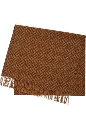 GANT Accessoires, Dames, Bruin, ONE Size, Wol, Winter Sjaal