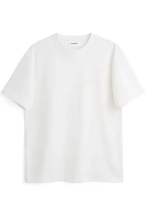 Soulland Tops, Heren, Wit, S/M, Katoen, Kralen T-shirt