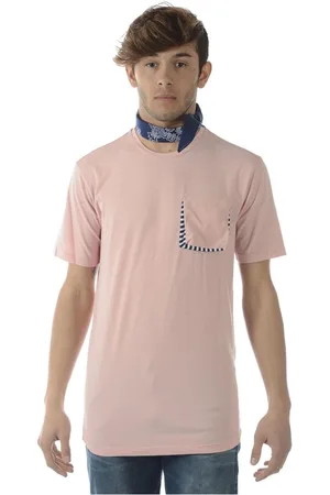 D.A. Daniele Alessandrini Tops, Heren, Roze, M, Katoen, Sweatshirts