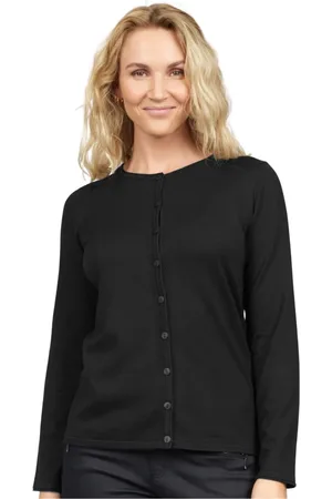 2-Biz Truien, Dames, Zwart, S, Zwarte Gebreide Cardigan