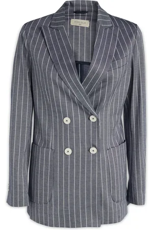 Circolo Jassen, Dames, Grijs, L, Stijlvolle Jassen en Vesten Collectie