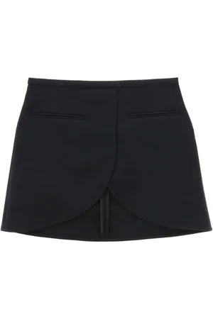 Courrèges Rokken, Dames, Zwart, S, Ellipse Twill Mini Rok