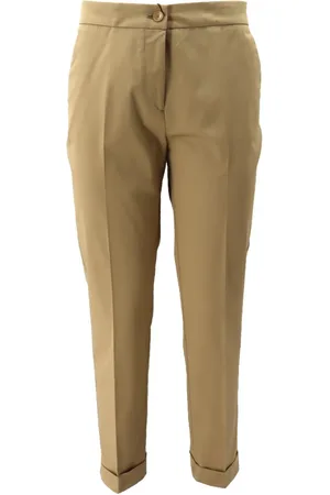 Etro Broeken, Dames, , L, Katoen, Stretch Katoen Tailored Broek