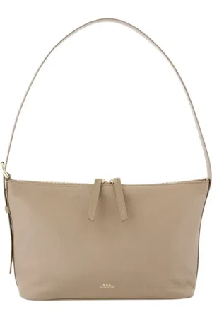 A.P.C. Tassen, Dames, , ONE Size, Leer, Leren Schoudertas