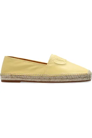 Chloé Schoenen, Dames, Geel, 40 EU, Leer, Isla Espadrilles