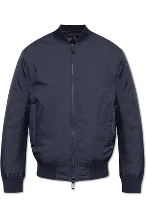Emporio Armani Jassen, Heren, Blauw, M, Bomberjack