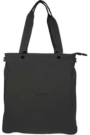 Les Deux Tassen, Heren, Zwart, ONE Size, Nylon, Nylon Tote Bag
