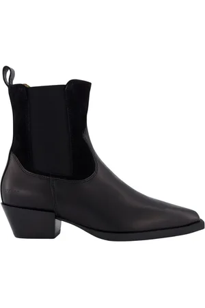 &Copenhagen Schoenen, Dames, Zwart, 37 EU, Leather Mix Chelsea Boots