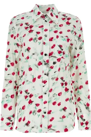 Marni Blouses & Shirts, Dames, Veelkleurig, 2Xs, Stijlvol Viscose Overhemd met Print