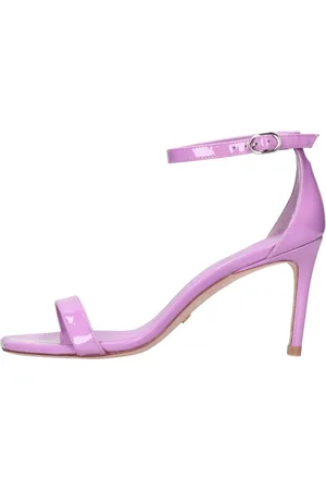 Stuart Weitzman Schoenen, Dames, Roze, 40 EU, Leer, Sandalen Roze