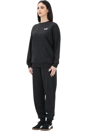 PUMA Sport, Dames, Zwart, XL, Zwart Casual Trainingspak Set Lente/Zomer