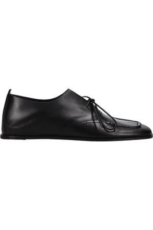 Premiata Schoenen, Dames, Zwart, 39 EU, Leer, Minimalistische leren instapper met verstelbare hak