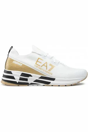 EA7 Schoenen, Heren, Wit, 38 1/2 EU, Polyester, Sneakers