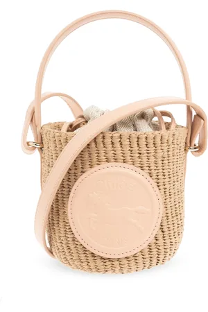 Chloé Tassen, Dames, , ONE Size, Linnen, Tas Paard Medaille Mini