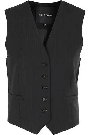 Herskind Jassen, Dames, Blauw, L, Stijlvol Vest