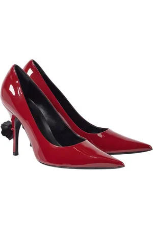 MAGDA BUTRYM Schoenen, Dames, Rood, 40 EU, Leer, Bordeauxleren pumps