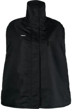COPERNI Sport, Dames, Zwart, S, Logo-Patch Bomber Cape