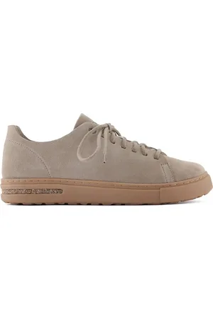 Birkenstock Schoenen, Heren, Grijs, 40 EU, Suède, Low Decon Nubuck Leder Anatomisch Voetbed Sneakers