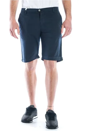 D.A. Daniele Alessandrini Korte broeken, Heren, Blauw, W32, Denim, Stijlvolle Denim Jeans voor Mannen