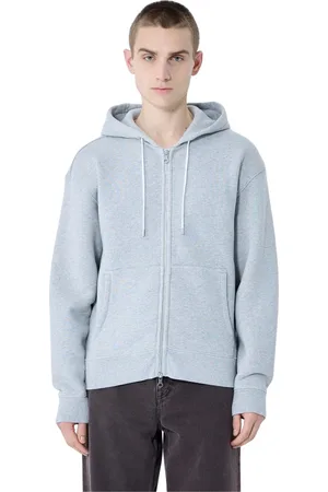 OUR LEGACY Sweatshirts & Hoodies, Heren, Grijs, XL, Katoen, Gezellige Hoodie met Rits