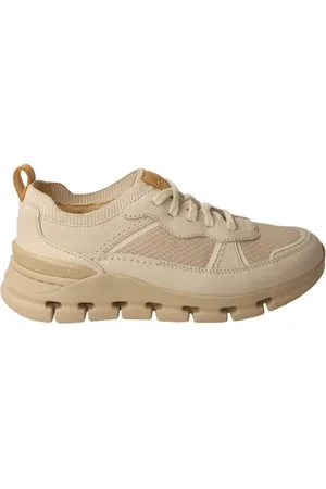 Clarks Schoenen, Dames, , 36 EU, Leer, Dames Sneakers