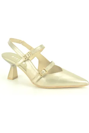 Hispanitas Schoenen, Dames, Geel, 39 EU, Leer, Stijlvolle VG. +Tip 2R. Pumps