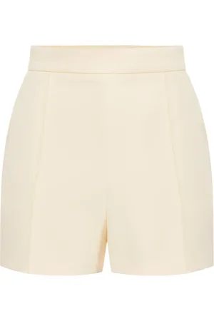 Elisabetta Franchi Korte broeken, Dames, , M, Shorts met contrasterende bies op de tailleband