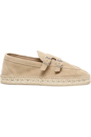 ELEVENTY Schoenen, Heren, Bruin, 41 EU, Leer, Platte Espadrilles