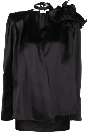 MAGDA BUTRYM Blouses & Shirts, Dames, Zwart, S, 03 Zwarte Blouse