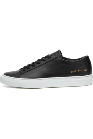 COMMON PROJECTS Schoenen, Dames, Zwart, 36 EU, Leer, Original Achilles Low Sneakers