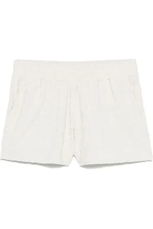 OFF-WHITE Korte broeken, Dames, Wit, S, Witte Casual Shorts