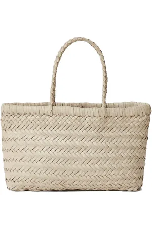 Dragon Diffusion Tassen, Dames, Wit, ONE Size, Leer, Stijlvolle leren handtas