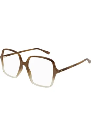 Gucci Accessoires, unisex, Bruin, ONE Size, Stijlvolle Gg 1003O Zonnebril