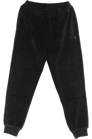 Carhartt Broeken, Dames, Zwart, L, Katoen, Zwarte dames joggingbroek Stijlvol Comfortabel