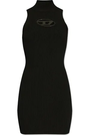 Diesel Kleedjes, Dames, Zwart, M, M-Onerva Jurk