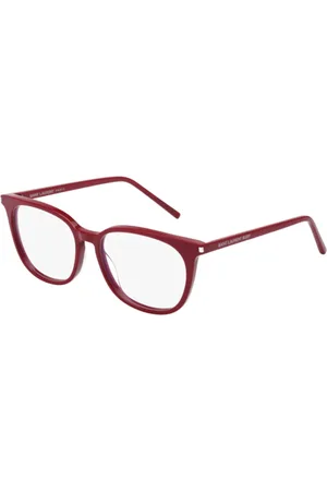 Saint Laurent Accessoires, unisex, Rood, ONE Size, Surf Stijl Zonnebril