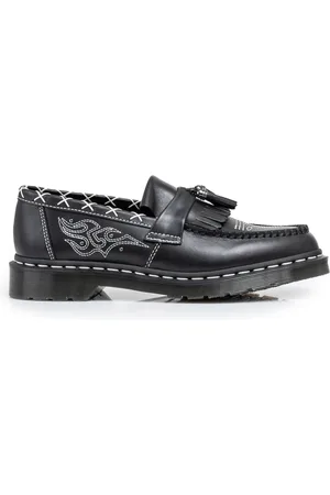 Dr. Martens Schoenen, Dames, Zwart, 40 EU, Leer, Adrian Wanama leren schoenen