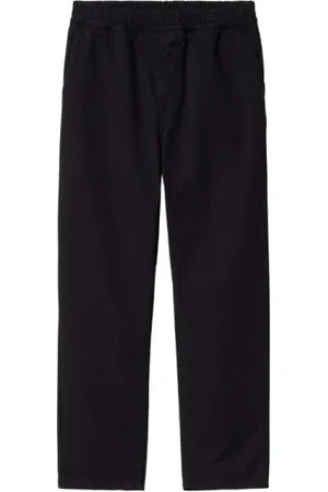 Carhartt Broeken, Heren, Zwart, S, Katoen, Flint Pants