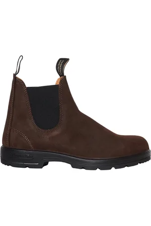 Blundstone Schoenen, Heren, Bruin, 40 EU, Leer, Bruine leren enkellaarsjes